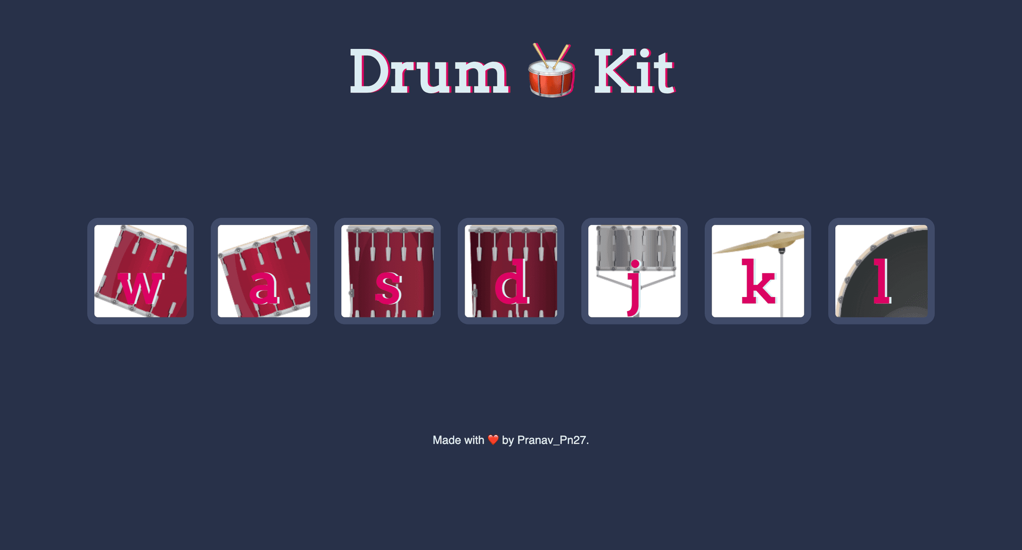 DrumKit Game